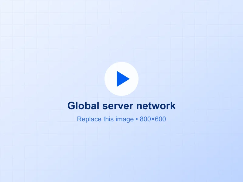 Rede global de servidores